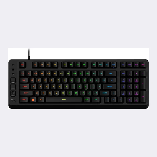 Clavier gaming HyperX noir AZERTY complet avec rétroéclairage