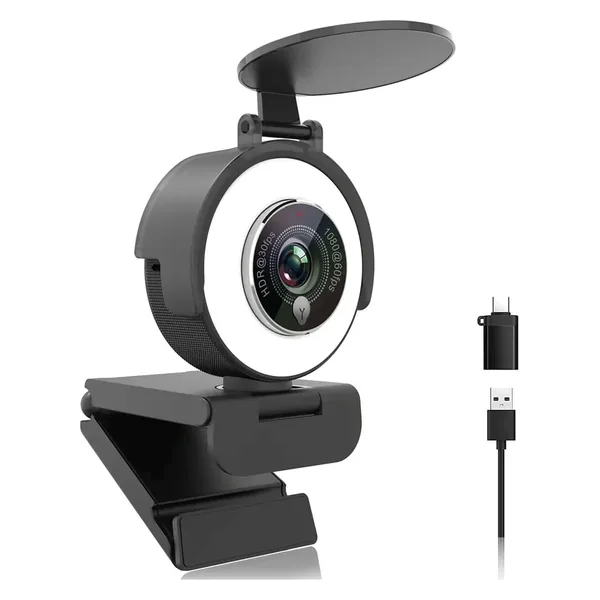 Angetube Webcam avec Lumière