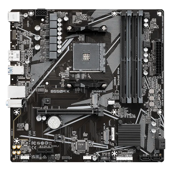 GIGABYTE B550M K